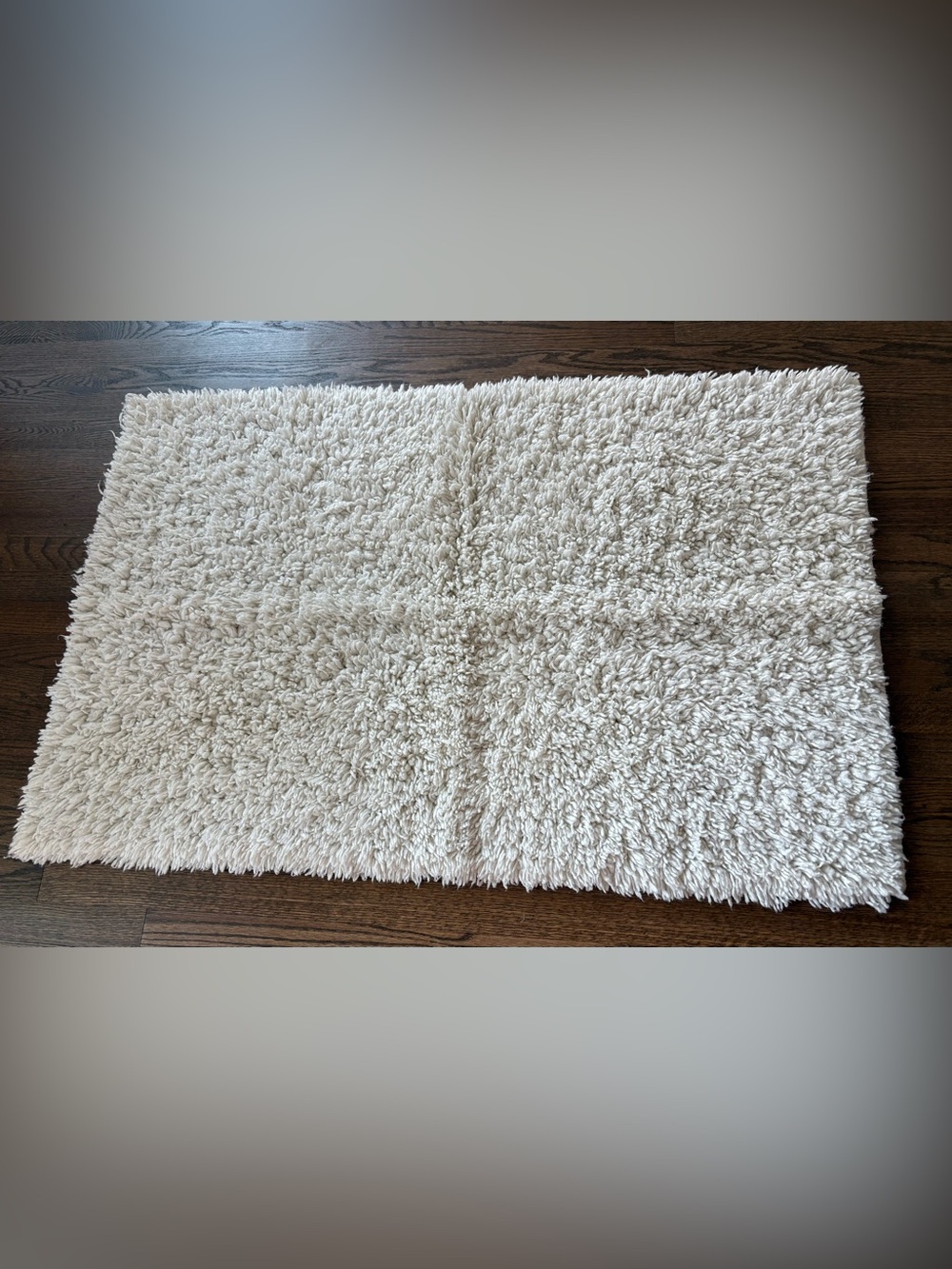 Area Cozy Rug Cream Color